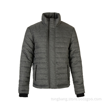 OEM ny stil herr polyester vadderad jacka